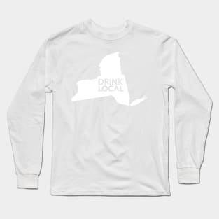 New York Drink Local NY NYC Long Sleeve T-Shirt